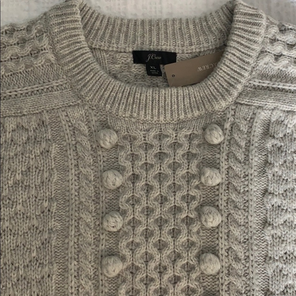 SALE! 🎃 J Crew Popcorn Cable Knit Sweater - Picture 3 of 8